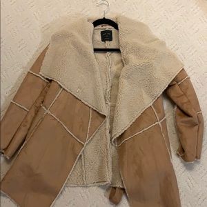fashion nova faux suede jacket